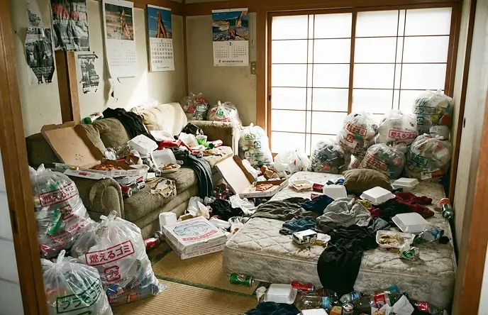 ゴミ屋敷の片付け ビフォー